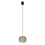 Redo DUBBO függeszték fém, műanyag, zöld, opál, LED, 12W, 1358lm, 2700K-3000K-4000K - 01-4787 Prémium
