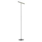 Vedd meg online Redo PRAXI állólámpa fém, fekete, barna, LED, 8.3W, 389lm, 3000K - 01-4398