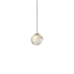 Olcsóbb IdealLux BLOOM függeszték fém, üveg, sárgaréz, borostyán, fehér, G9 - 366623