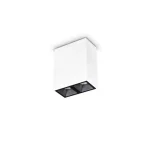 Vedd meg online IdealLux LIKA mennyezet lámpa fém, fehér, LED, 6W, 3000K, 360m - 367354