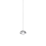 Nézd meg most IdealLux MAPA függeszték fém, üveg, króm, fehér, LED, 1,5W, 3000K, 120Lm - 372693
