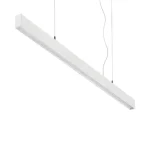 Szezonális akció IdealLux OFFICE függeszték fém, fehér, LED, 30W, 3000K, 3900Lm - 369129