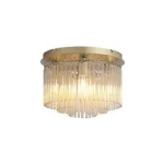 Searchlight Swizzle mennyezeti lámpa fém, üveg, arany, pezsgő, E14, 60W - 55620-320CP Nézd meg most
