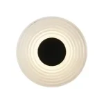 Nézd meg most Searchlight Cleo fali lámpa fém, üveg, fekete, áttetsző, LED, 9.4W, 862lm, 3000K - 32210CL