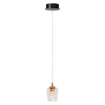 Ne maradj le Lucide BERLIANE függeszték fém, üveg, arany, áttetsző, LED, 4W, 150lm, 2700K - 00430/04/60