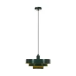 Rendeld meg most Lucide RUNA függeszték fém, zöld, E27, 40W - 21443/35/33