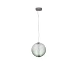 NovaLuce AORA függeszték fém, üveg, szürke, zöld, LED, 20W, 3000K, 1100Lm - 9191246 Olcsó