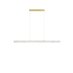 NovaLuce VASTER függeszték fém, alabástrom imitáció, arany, LED, 36W, 3000K, 1906Lm - 9019813 Azonnali szállítás