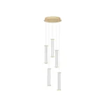 NovaLuce PHEME függeszték fém, akril, arany, áttetsző, LED, 21W, 3000K, 1470Lm - 9214138 Árcsökkenés