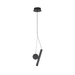NovaLuce VERO függeszték fém, fekete, LED, 2W, 3000K, 137Lm - 9100154 Szuper ajánlat