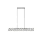 NovaLuce ARIETTA függeszték fém, kristály, nikkel, áttetsző, LED, 28W, 3000K, 1960Lm - 9333084 Biztonságos fizetés