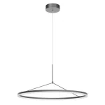 REDO ORBIT függeszték, fém, fekete, LED, 2700K-3000K, 60W, 4320lm - 01-4956-TRIAC Biztonságos vásárlás