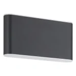 Vedd meg most Eglo GRUTTI kültéri fali lámpa fém,műanyag, antracit, áttetsző, LED, 11,6W, 3000K-4000K-6500K, 1260 Lm, IP65 - 901026