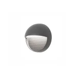 NovaLuce Krypton kültéri fali lámpa fém, üveg, szürke, LED, 3000K, 6W, 480lm, IP54 - NL-710446 Legkelendőbb