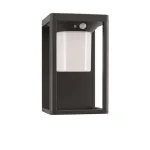 NovaLuce Loveto kültéri fali lámpa mozgásérzékelővel fém, műanyag, antracit, LED, 3000K, 1.5W, 90lm, IP65 - NL-9120621 Biztonságos fizetés