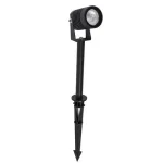 Ne maradj le NovaLuce Stake kültéri dekor lámpa fém, üveg, fekete, LED, 3000K, 5W, 378lm, IP65 - NL-9971455