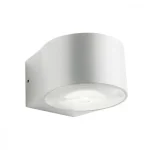 Redo LOG kültéri fali lámpa fém, üveg, fehér, áttetsző, LED, 3000K, 12W, 1140lm, IP65 - 90062 Különleges ajánlat