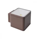 Redo BETA kültéri fali lámpa fém, üveg, barna, áttetsző, LED, 4000K, 12W, 1134lm, IP54 - 9068 Csak ma