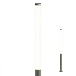 Vedd meg most Redo HINT kültéri állólámpa fém, műanyag, szürke, fehér, LED, 3000K, 100W, 8320lm, IP54 - 90278