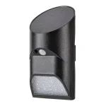 Rabalux Sepik kültéri fali szolár lámpa mozgásérzékelővel műanyag, fekete, fehér, LED, 4000K, 3,6W, 150lm, IP44 - 77013 Kihagyhatatlan ajánlat