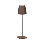NovaLuce Colt kültéri asztali lámpa fém, műanyag, barna, LED, 3000K, 2W, 207lm, IP54 - NL-9223999 Prémium