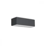 Nézd meg most Redo DASH kültéri fali lámpa fém, műanyag, szürke, fehér, LED, 3000K, 7.7W, 390lm, IP65 - 90401