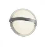 Redo SIERRA kültéri fali lámpa fém, műanyag, szürke, fehér, LED, 3000K, 10.8W, 650lm, IP54 - 90364 Szezonális akció