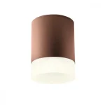 Redo XILO kültéri mennyezet lámpa fém, üveg, műanyag, barna, áttetsző, fehér, LED, 3000K, 15W, 1276lm, IP54 - 90358 Biztonságos fizetés