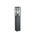 Trio GARONNE kültéri állólámpa fém, üveg, antracit, áttetsző, E27, IP44 - 401860142 Bestseller