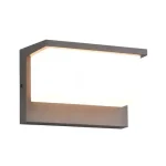 Végkiárusítás Trio NESTOS kültéri fali lámpa fém, műanyag, antracit, fehér, LED, 3000K, 13W, 1300lm, IP54 - 240960142