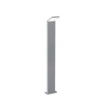 Szezonális akció IdealLux STYLE PT H100 kültéri állólámpa fém, műanyag, szürke, fehér, LED, 4000K, 9W, 1100lm, IP54 - 322353
