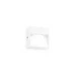 Végkiárusítás IdealLux DEDRA AP BIG kültéri fali lámpa fém, fehér, LED, 3000K, 3W, 200lm, IP65 - 328638