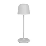 Olcsó Eglo MANNERA kültéri asztali lámpa fém, műanyag, szürke, fehér, LED, 3000K, 2.2W, 200lm, IP54 - 900458