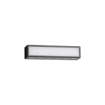 Nézd meg most NovaLuce INGA kültéri fali lámpa fém, üveg, fekete, fehér, LED, 3000K, 18W, 1485lm, IP65 - 9030595
