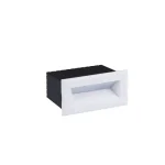 NovaLuce VIVION kültéri beépíthető lámpa fém, műanyag, fehér, LED, 1W, 3000K, 29Lm, IP54 - NL-9030820 Kiárusítás