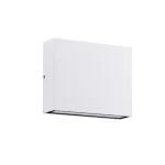 Utolsó esély NovaLuce TICK kültéri fali lámpa fém, üveg, fehér, LED, 7W, 3000K, 416 Lm, IP54 - NL-9030818