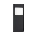 NovaLuce TALL kültéri állólámpa fém, üveg, fekete, opál, LED, 4W, 3000K, 131 Lm, IP54 - NL-9030804 Expressz kézbesítés