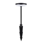 NovaLuce NAWA kültéri dekor lámpa fém, akril, fekete, LED, 12W, 3000K, 666 Lm, IP65 - NL-9030720 Azonnali szállítás