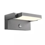 Rendeld meg most Redo FLIP kültéri fali lámpa mozgásérzékelővel fém, szürke, LED, 20W, 1800lm, 3000K, IP54 - 90587