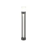 Újdonság Rabalux LEITHA kültéri állólámpa fém, műanyag, fekete, fehér, LED, 12W, 700lm, 3000K, IP44 - 77132