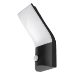 Rabalux TOLNA kültéri fali lámpa mozgásérzékelővel fém, műanyag, fekete, fehér, LED, 10W, 770lm, 3000K, IP54 - 77172 Azonnal elérhető