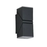 Searchlight MONTANA kültéri fali lámpa fém, akril, fekete, LED, 12W, 3000K, 680 Lm, IP65 - 36170BK Olcsóbb