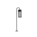 NovaLuce MOTLEY kültéri állólámpa fém, fekete, LED, 9W, 395lm, 3000K, IP65 - NL-9060232 Gyors kiszállítás