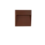 Vedd meg most NovaLuce FEM kültéri fali lámpa fém, barna, LED, 5W, 307lm, 3000K, IP54 - NL-9136442