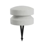 Redo CLIFF leszúrható kültéri lámpa műanyag, beton, fekete, fehér, LED, 15W, 606lm, 3000K, IP65 - 91124 Akció