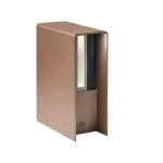 Redo IZAR kültéri fali lámpa fém, barna, LED, 11W, 322lm, 3000K, IP54 - 90648 Kiárusítás