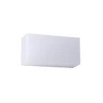 Rendeld meg most Redo KODIAK kültéri fali lámpa műanyag, fehér, LED, 8W, 669lm, 3000K-4000K, IP65 - 90775
