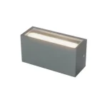 Redo LIMAS kültéri fali lámpa fém, szürke, LED, 24W, 1678lm, 2700K-3000K, IP65 - 91224 Biztonságos fizetés