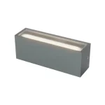 Redo LIMAS kültéri fali lámpa fém, szürke, LED, 40W, 2940lm, 2700K-3000K, IP65 - 91232 Biztonságos fizetés