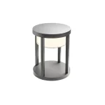 Redo MAX kültéri állólámpa fém, műanyag, szürke, áttetsző, LED, 15W, 682lm, 2700K, IP65 - 90674 Népszerű